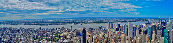 Looking Down on the Hudson
